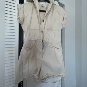 Zara cream romper small